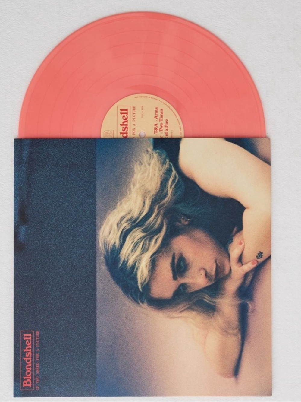 NEW - BLONDSHELL - IF YOU ASKED FOR A PICTURE URBAN OUTFITTERS VINYL